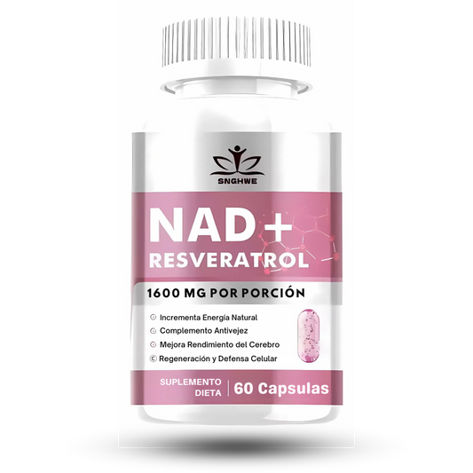 NAD+RESVERATROL 60 CAPSULAS